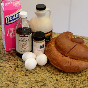 French Toast ingred 500