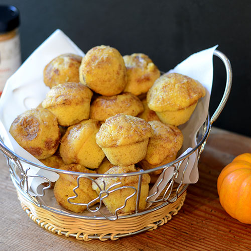 Apple Cider Pumpkin Muffins