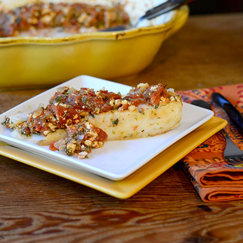 Cod with Tomato & Feta