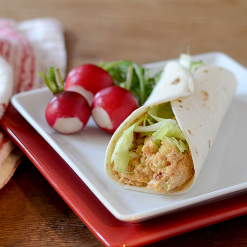 Sriracha Tuna Salad Wrap