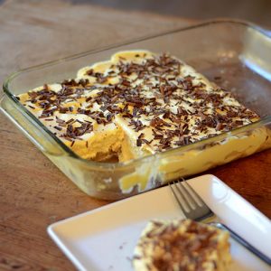 Tiramisu 75 degree in tray 500
