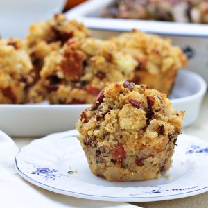 Cornbread Stuffing Muffins