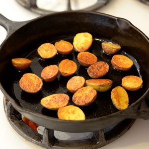 Skillet Potatoes Grill showing 500