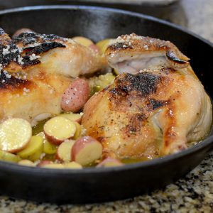 Lemon juice potatoes added 500