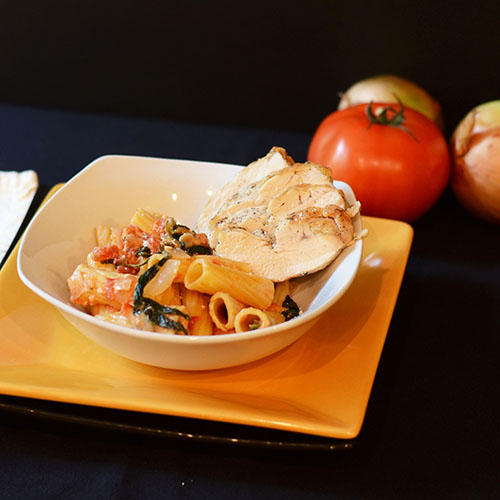 Rigatoni in a Tomato Vodka Sauce
