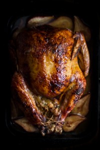 Friday Five - Thanksgiving Turkey Addition Roasted Turkey Pears sage