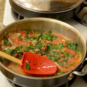 Spinach added 500