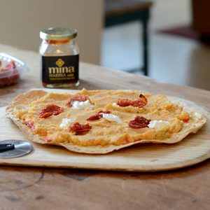 Lavash Cheeseless Pizza Low angle 500