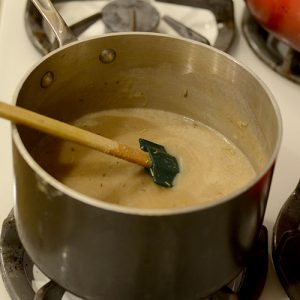 Mushroom Stock Stock & roux 500