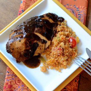 Braised Chicken with Tomato Top down 500