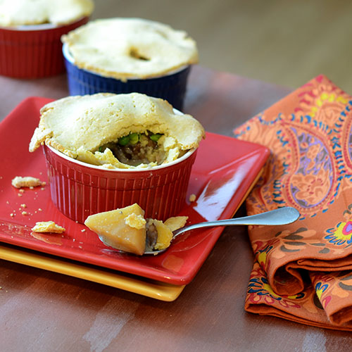 Root Vegetable Mushroom Pie