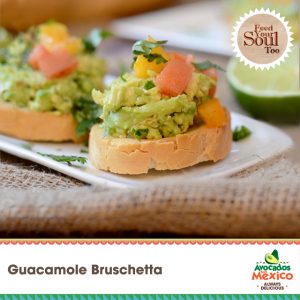 Guacamole-Brushetta Bruschetta