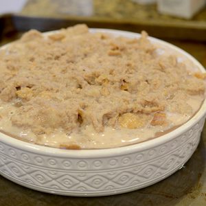Bread Pudding pre-bake In baking dish 500