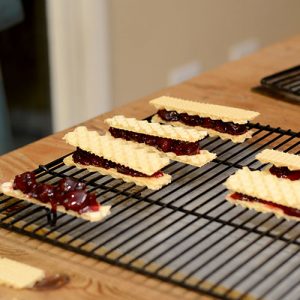 Chocolate Jelly Filled Wafer Bars Jelly added 500