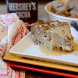 Mocha Bread Pudding Straight on 500