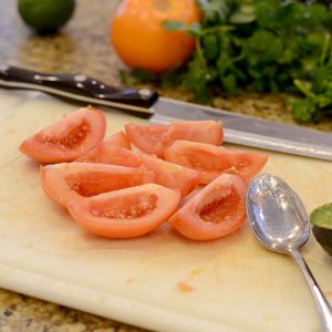 Tomaotes Tomatoes cleaned out 500