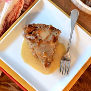 Mocha Bread Pudding Top down 500