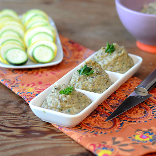 White Bean and Roasted Eggplant Hummus