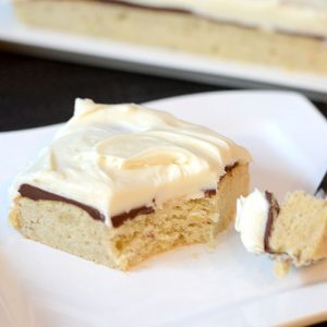 Banana Fudge Layer Cake from Feed Your Soul Too "Banana Fudge Layer Cake #cake #bananas #fudge / feedyoursoul2.com"