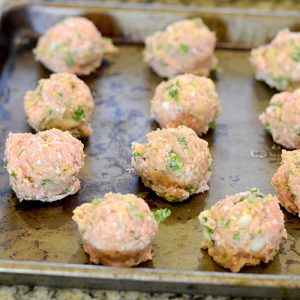 Meatballs pre-bake On tray 500