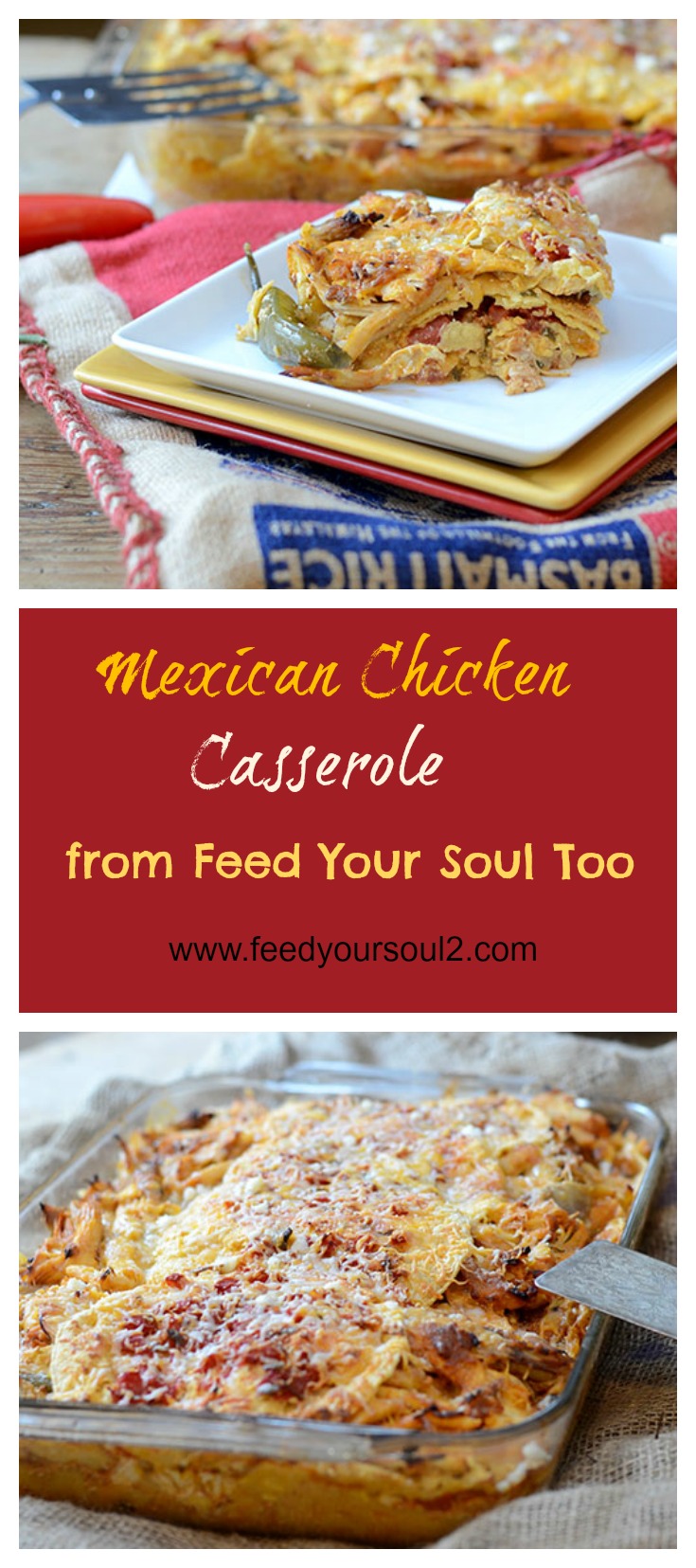 Mexican Chicken Casserole #mexicanfood #chicken #fusion | feedyoursoul2.com