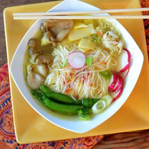 Vegetable Ramen Top down 500