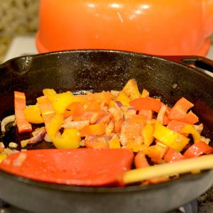 Veggies in skillet 500