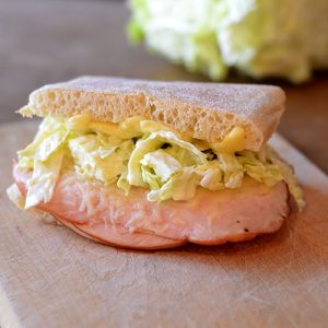Turkey Slaw Sriracha Sandwich 75 degree 500