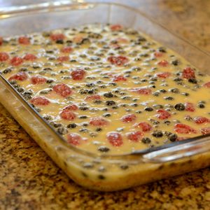Fruit & liquid topped Liguid fruit added 500