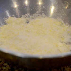 Lemon zest and sugar Melded with sugar 500