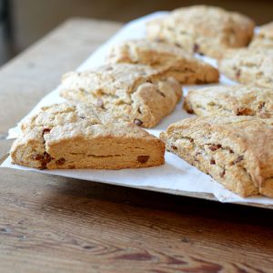 Cinnamon Chip Scones low angle 500