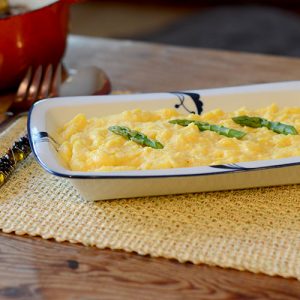 Cheddar Polenta 30 degree 500
