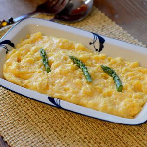 Cheddar Polenta 60 degree 500