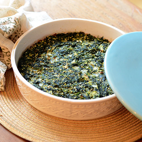 Spinach Kugel Feed Your Soul Too