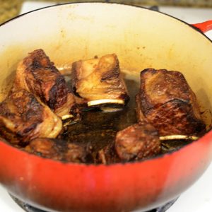 Seared short ribs 500