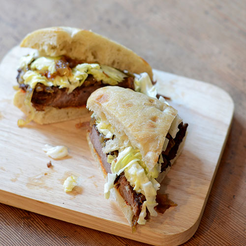 Flank Steak Sandwich 75 degree 500