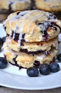 Blueberry Almond Scones