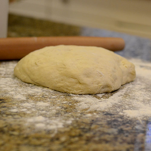 Pizza Dough Dough before rolling 500