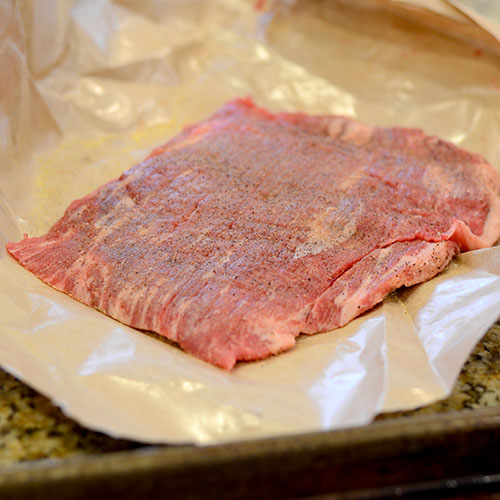 Seasoned Flank Steak Flank steak 500