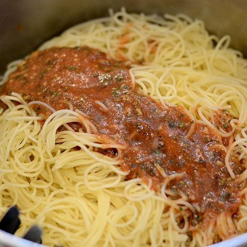 Pasta-and-sauce Pasta & Sauce 500