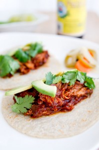 Braised Chicken Tacos