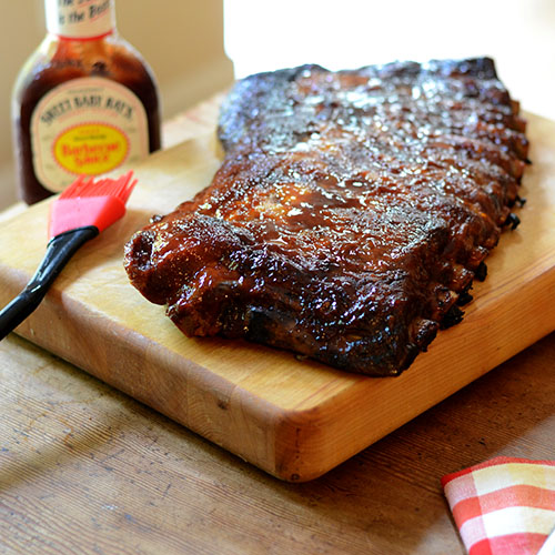 Farmland-all-natural-Ribs Ribs, Farmland/Smithfield, pork, dinner, entree, BBQ, sauce