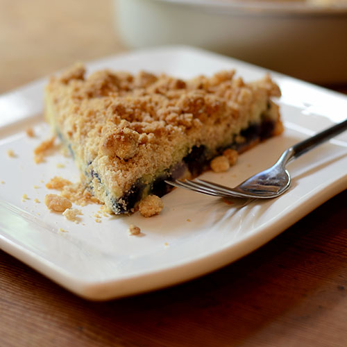 Blueberry-Lemon-Crumb-Cake breakfast, dessert, fruit, blueberries, crumble, baking