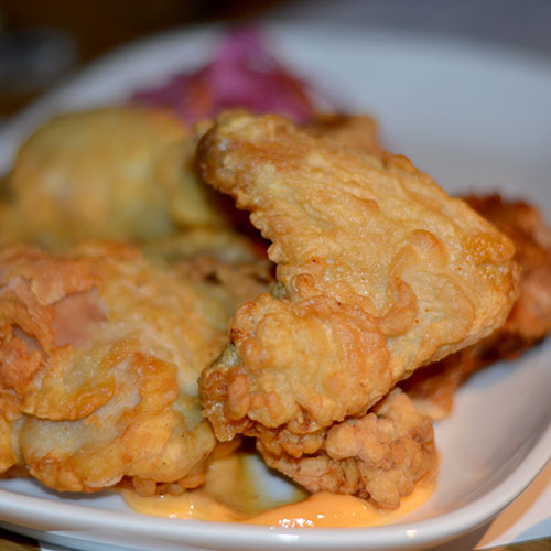 Crispy-Miller-Farms-Fried-Chicken fried chicken, sriracha, buttermilk