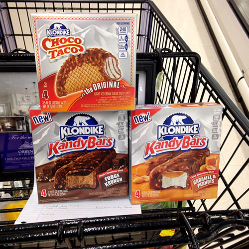 Klondike-Kandy-Bar In basket 500