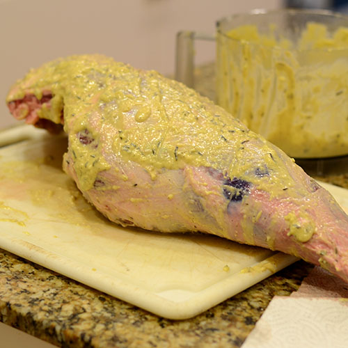 Mustard-rub Mustard rub