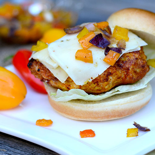 Achiote Mexican Burger