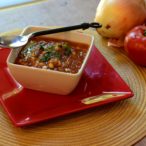 Smoked Tomato and Corn Soup Smoked Tomato and Corn Soup, tomatoes, corn, jalapeno, onions, herbs, spices