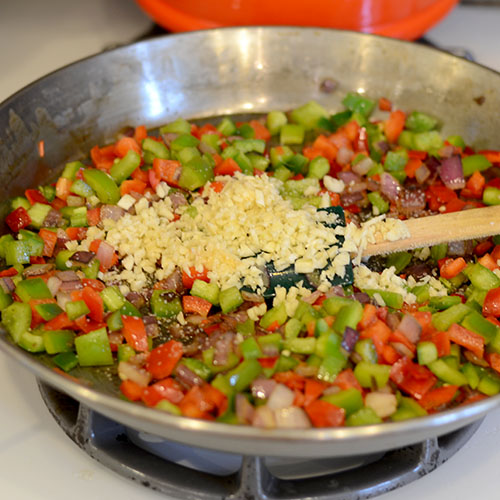 garlic-added Garlic added