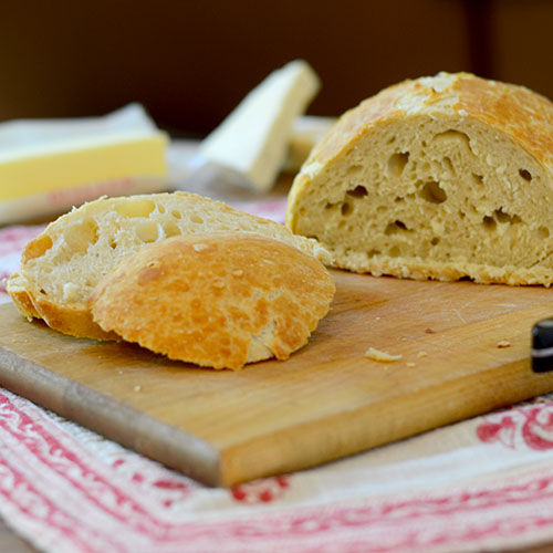 Crusty-Rustic-Bread flour, yeast, salt, water